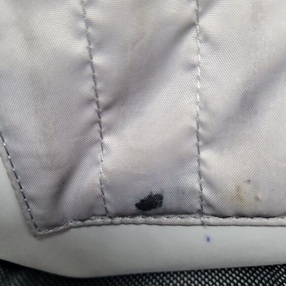 Timbuk2 CUSTOM Alcatraz Blue Gray Brwn Leather Laptop Backpack HANDMADE SAN FRAN - Picture 15 of 16